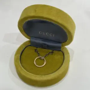 グッチ ウロボロス ヘビモチーフのネックレスをお買取りしました【銀座